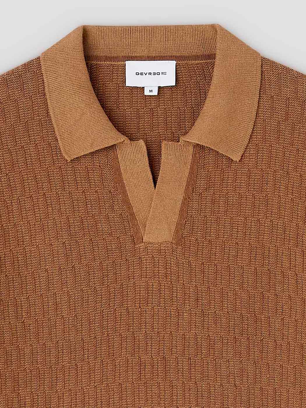 PULL COL POLO HOMME - DEVRED 1902