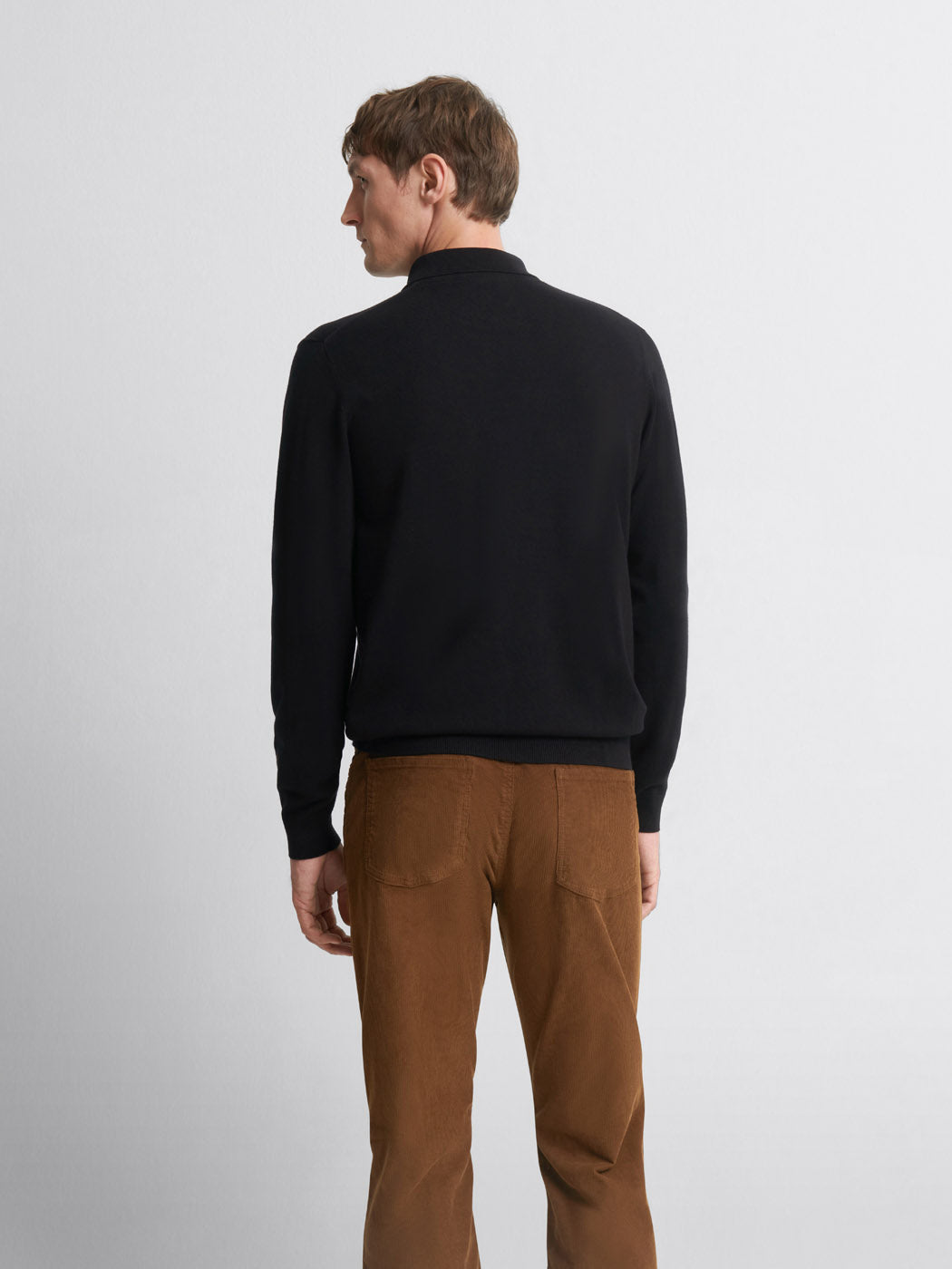 Pull col polo viscose certifiée mélangée - DEVRED 1902