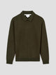 Pull col polo viscose certifiée mélangée - DEVRED 1902