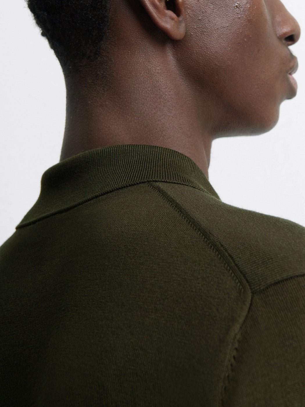 Pull col polo viscose certifiée mélangée - DEVRED 1902