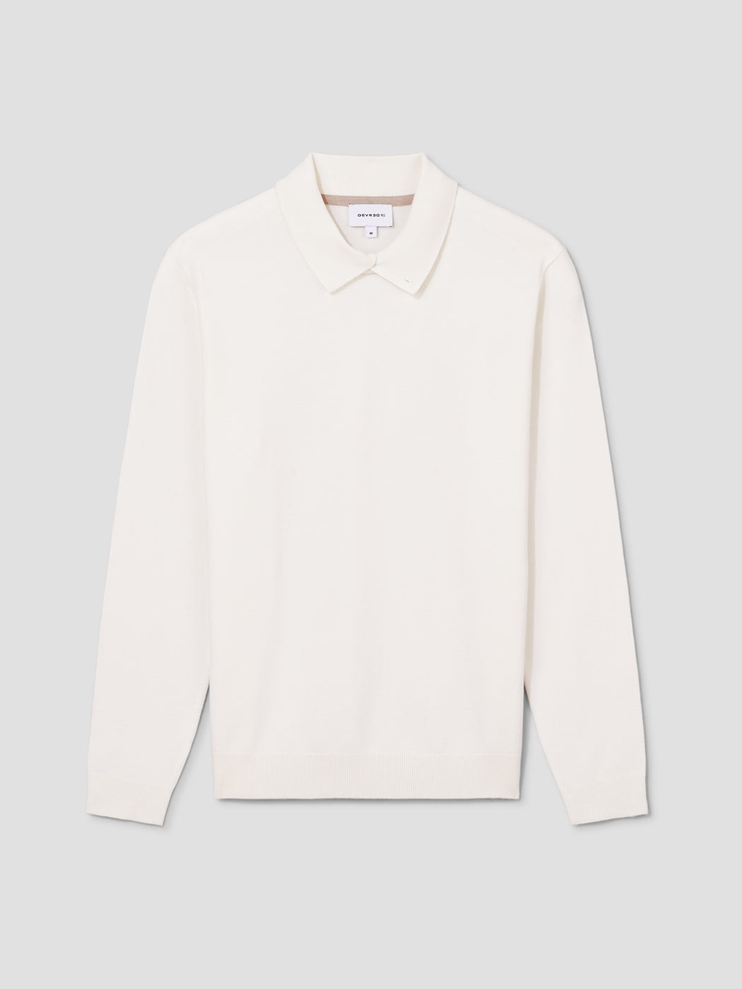 Pull col polo viscose certifiée mélangée - DEVRED 1902