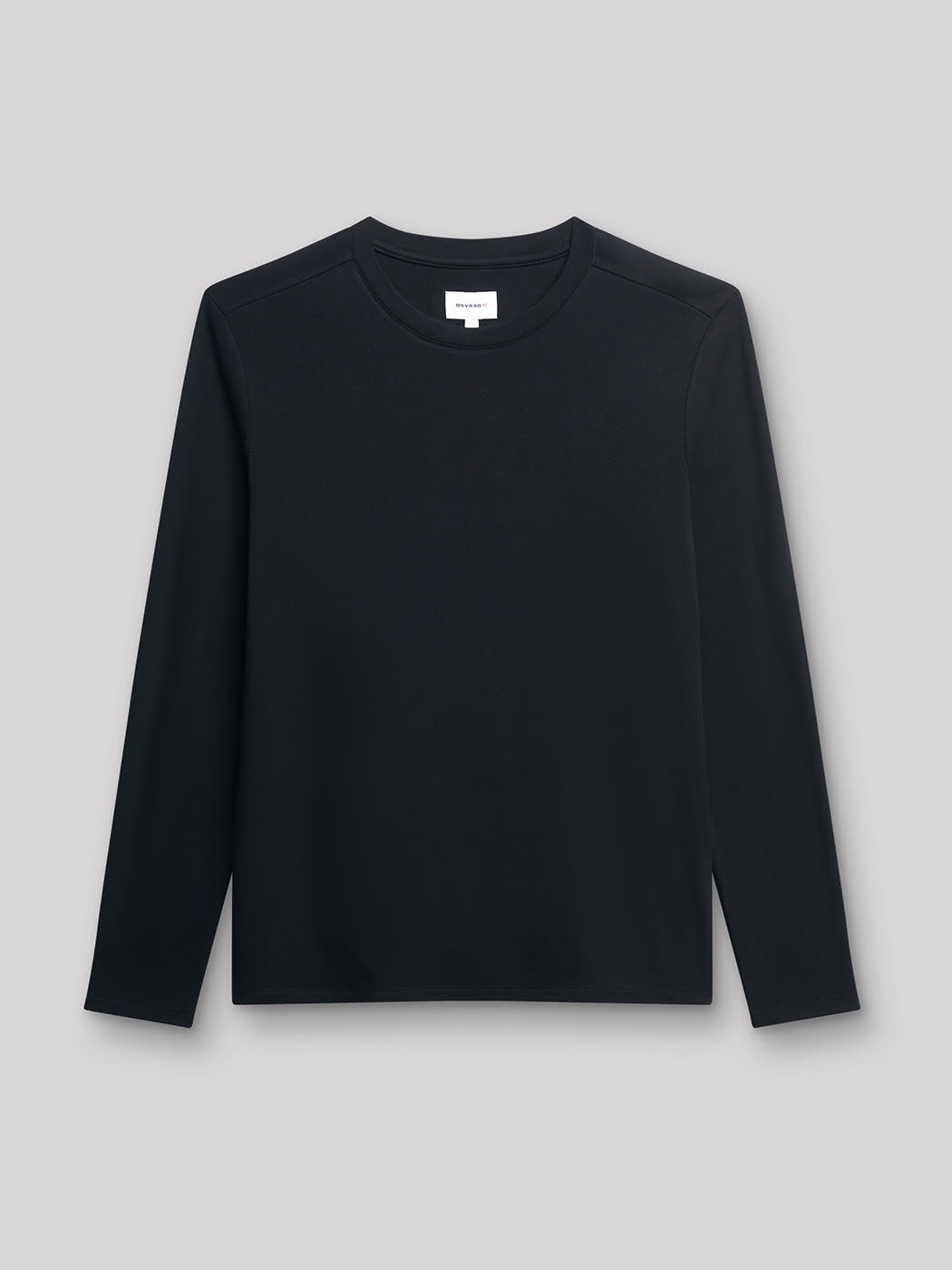 Tee-shirt à manches longues col rond uni - DEVRED 1902