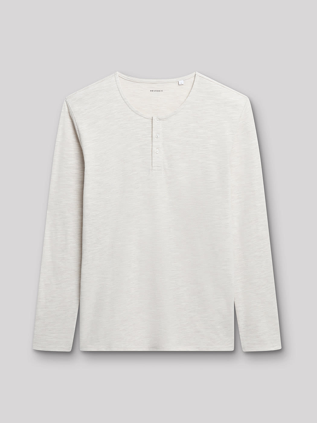 Tee-shirt à manches longues chiné - DEVRED 1902