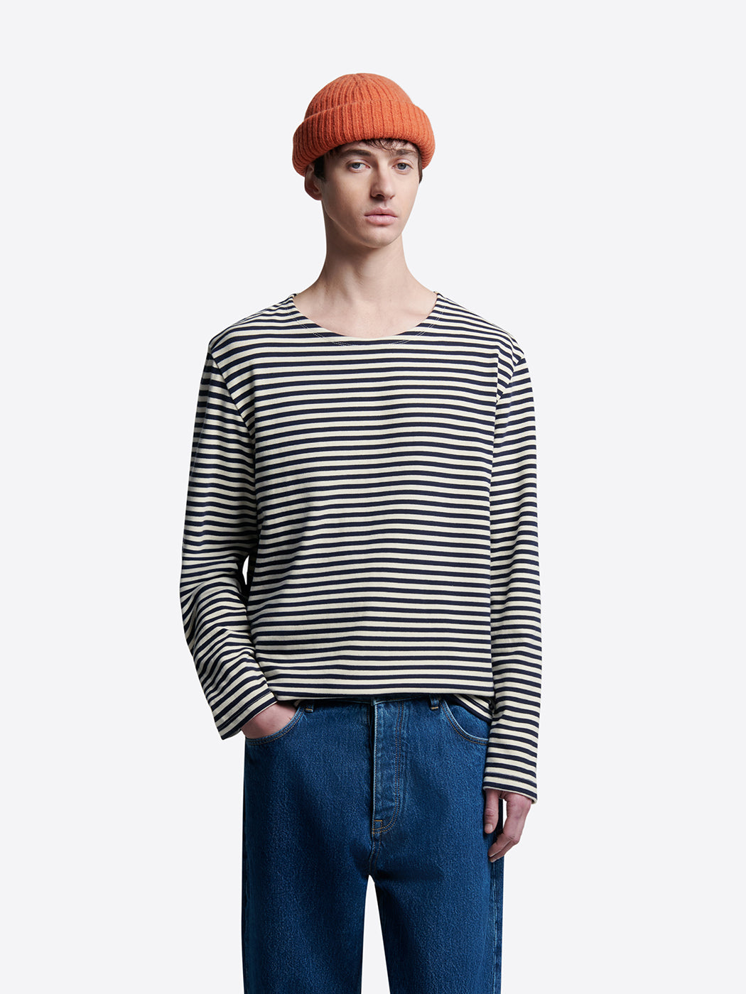 T-shirt marinière en coton - L'atelier - DEVRED 1902