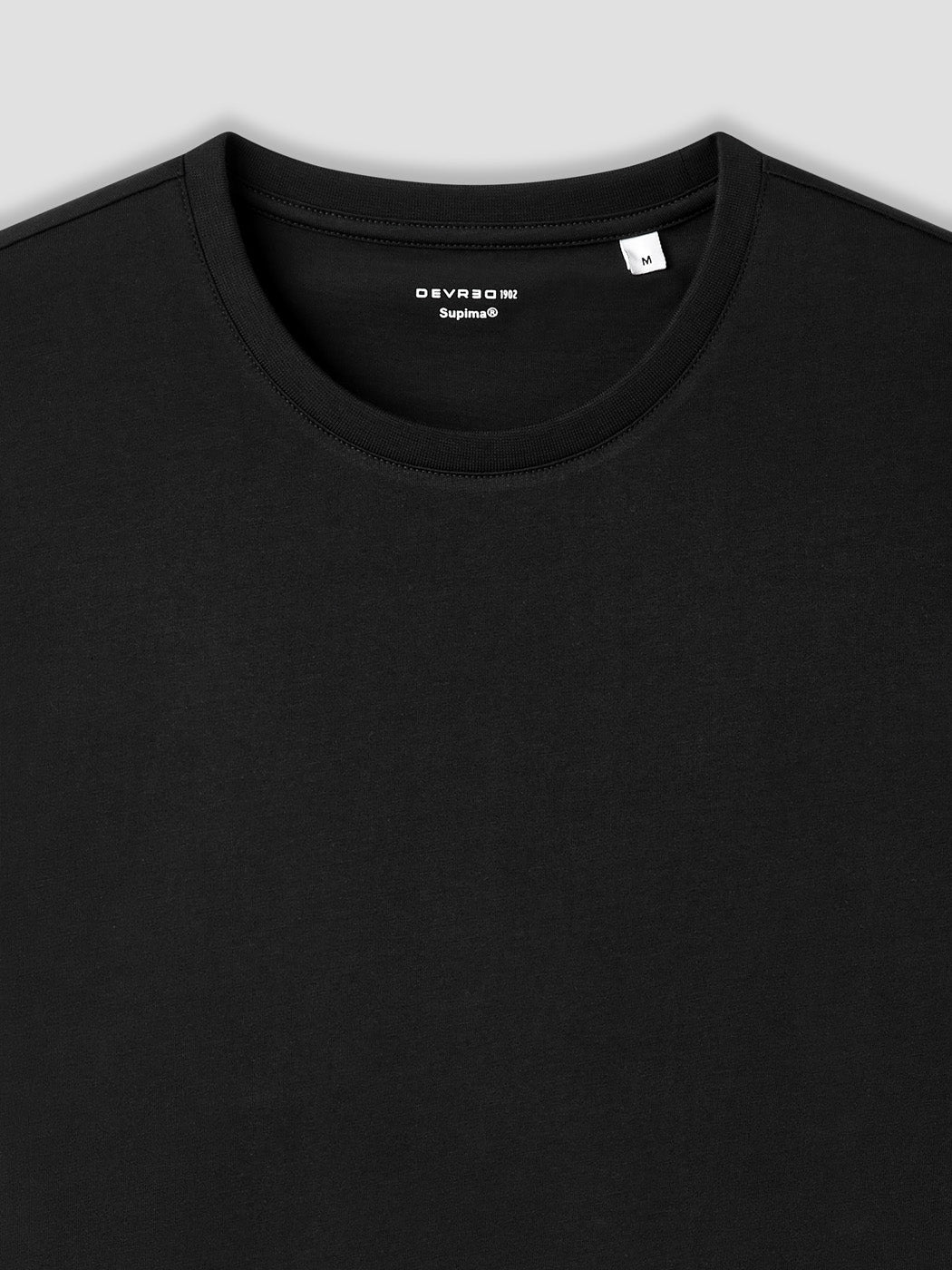 T-shirt manches longues col rond Supima® - DEVRED 1902