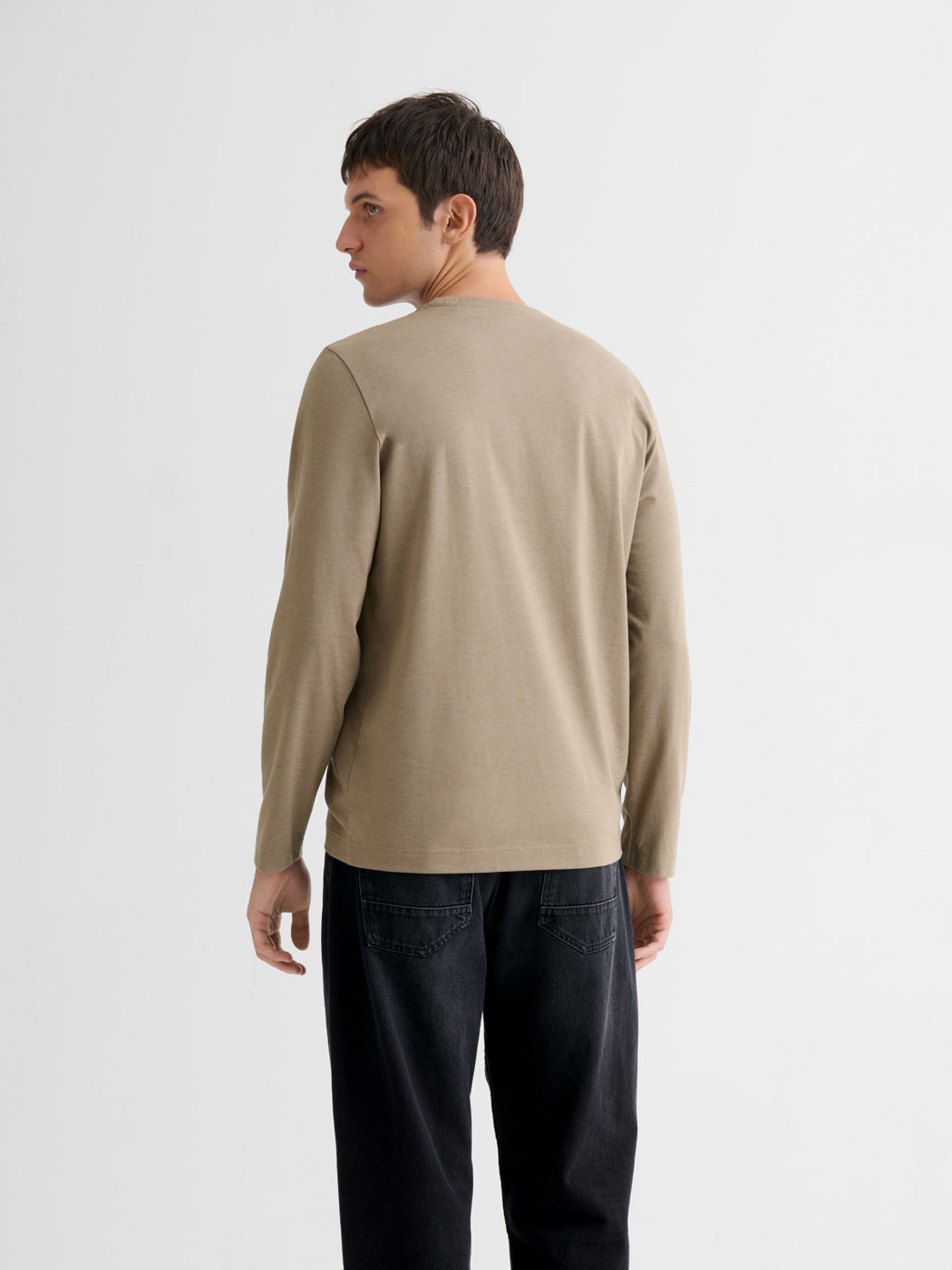T-shirt manches longues col rond Supima® - DEVRED 1902