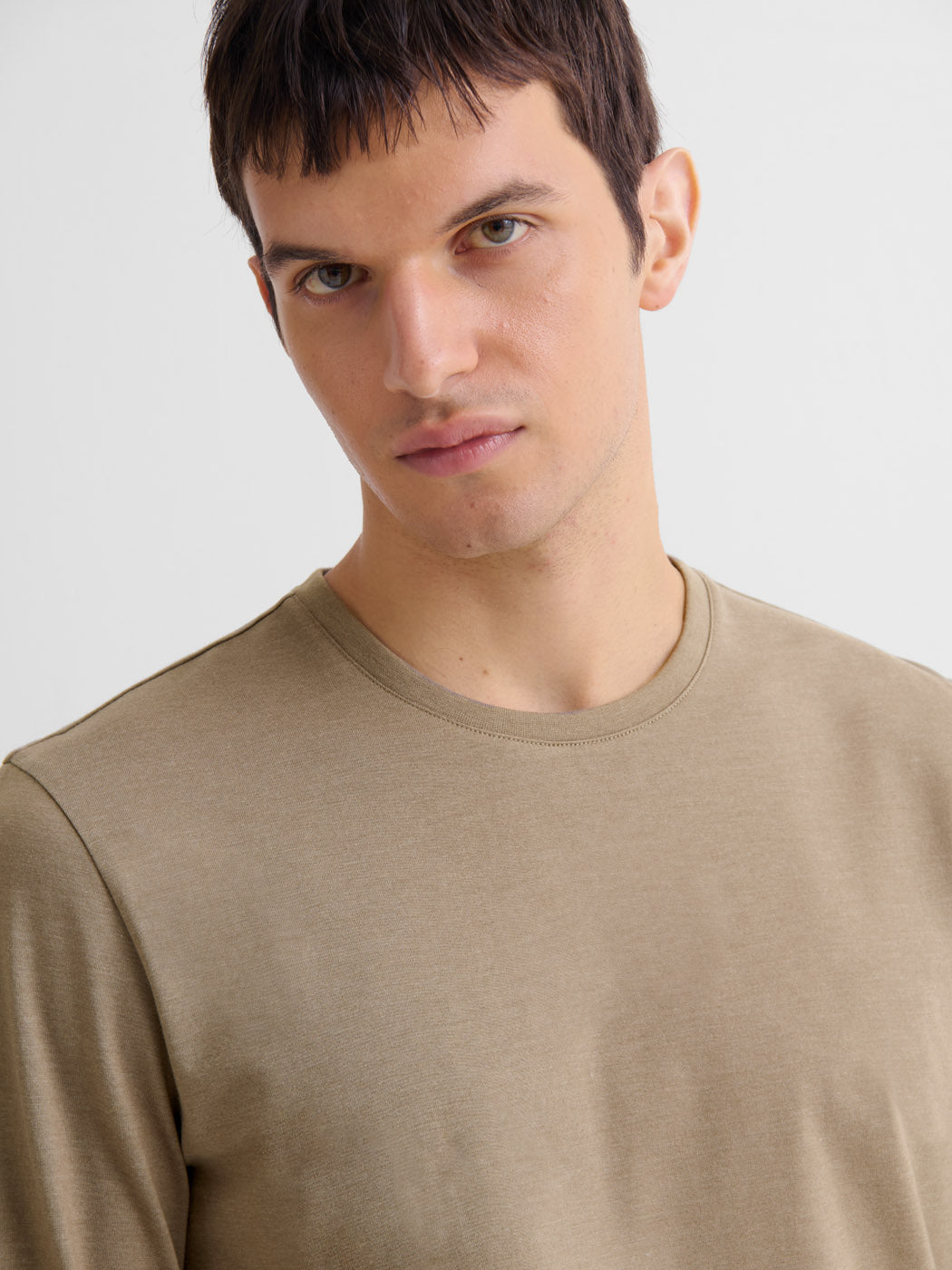 T-shirt manches longues col rond Supima® - DEVRED 1902
