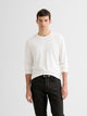 T-shirt manches longues col rond Supima® - DEVRED 1902