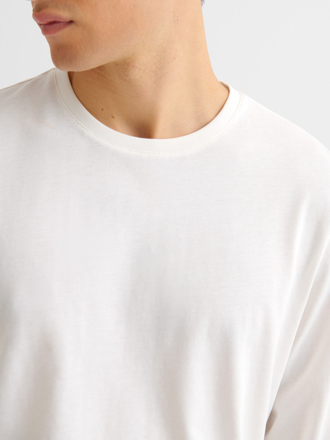 T-shirt manches longues col rond Supima® - DEVRED 1902