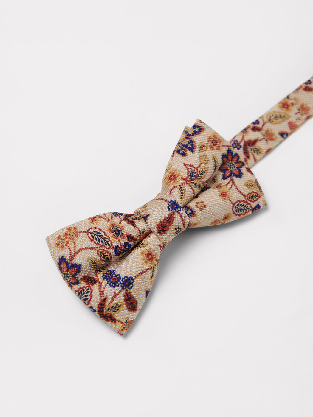 Nœud papillon 100% laine fleuri - DEVRED 1902