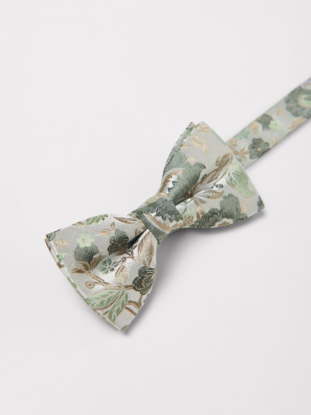 Nœud papillon 100% soie fleuri - DEVRED 1902
