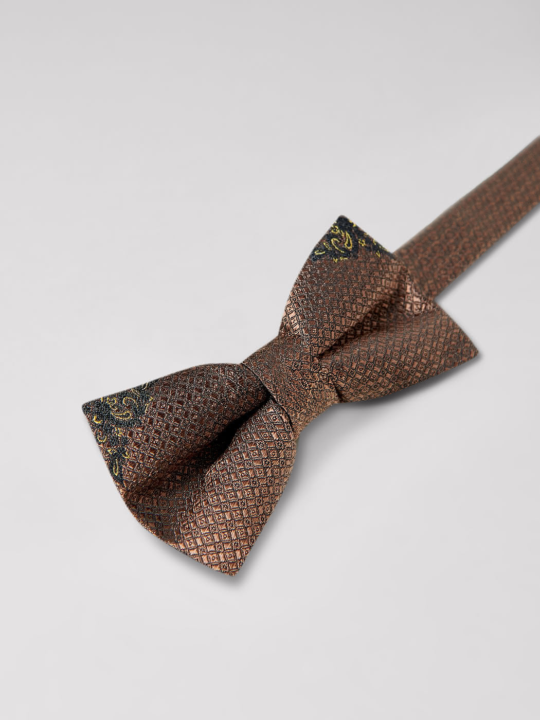 Noeud papillon en soie mélangé fantaisie - DEVRED 1902