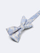Noeud papillon 100% soie fleuri - DEVRED 1902