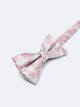Noeud papillon 100% soie fleuri - DEVRED 1902
