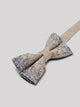 Noeud papillon en lin fleuri - DEVRED 1902