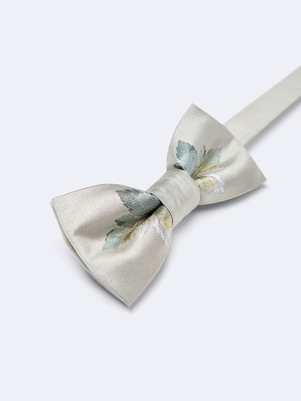 Noeud papillon en soie mélangée fleuri - DEVRED 1902