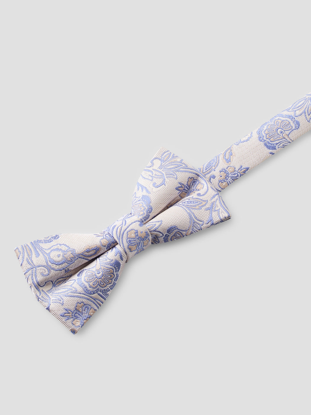 Nœud papillon en soie mélangée fleuri - DEVRED 1902