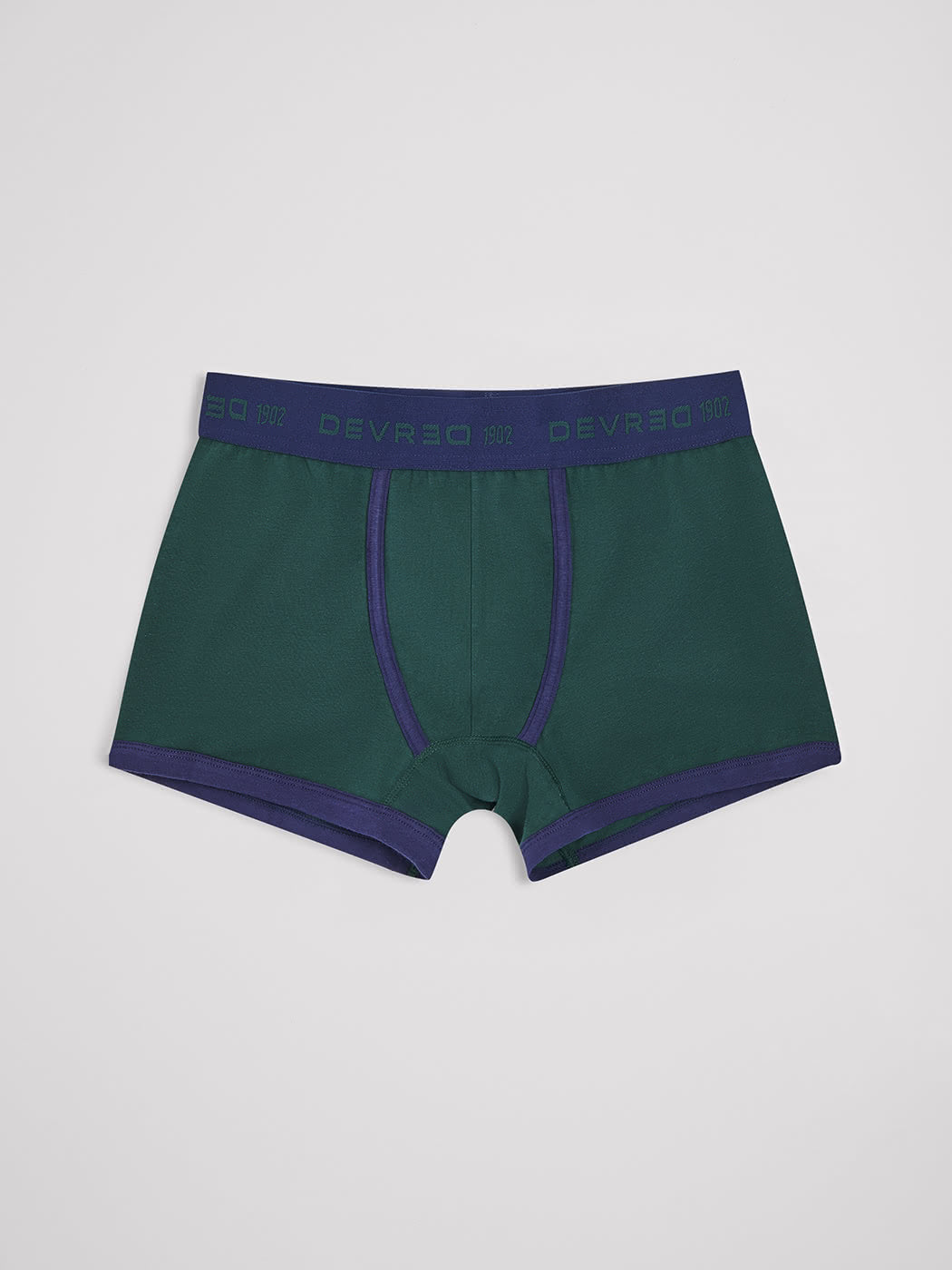Boxer shorty bicolore en coton - DEVRED 1902