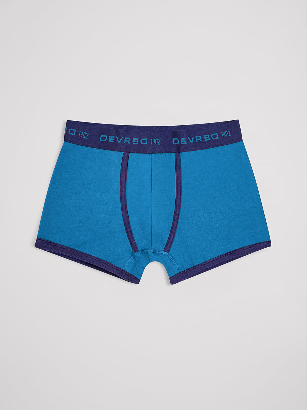 Boxer shorty bicolore en coton - DEVRED 1902
