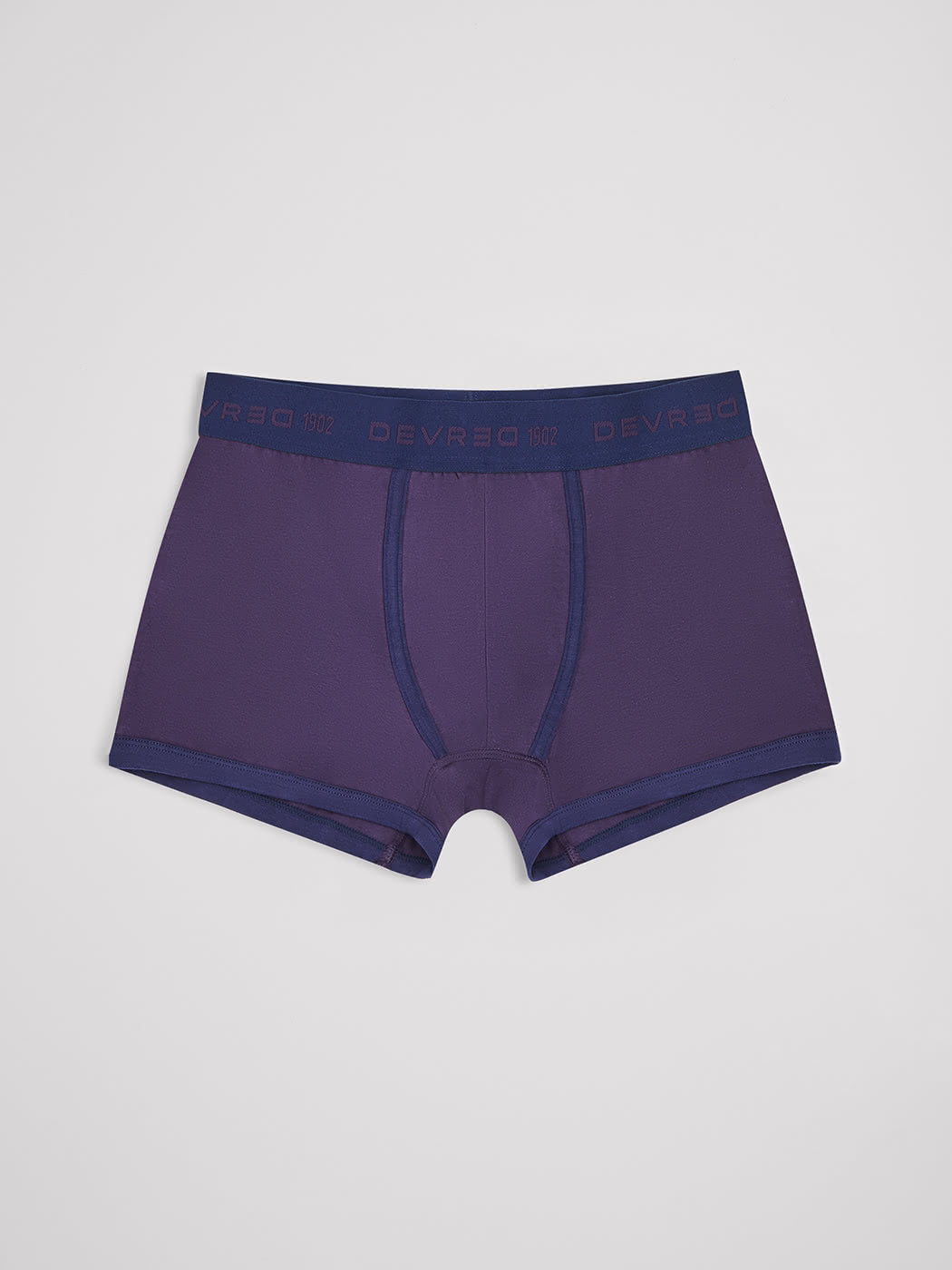 Boxer shorty bicolore en coton - DEVRED 1902