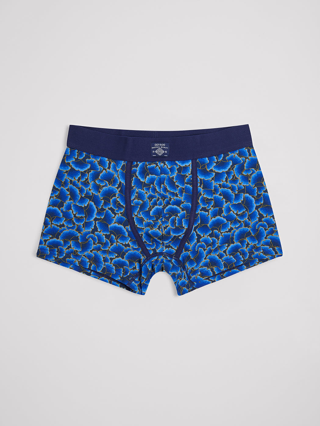 Boxer shorty fleuri en coton - DEVRED 1902