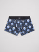 Boxer stretch en coton bio fleuri - DEVRED 1902