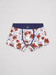 Boxer stretch en coton bio fantaisie - DEVRED 1902