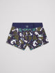 Boxer stretch en coton bio fantaisie - DEVRED 1902