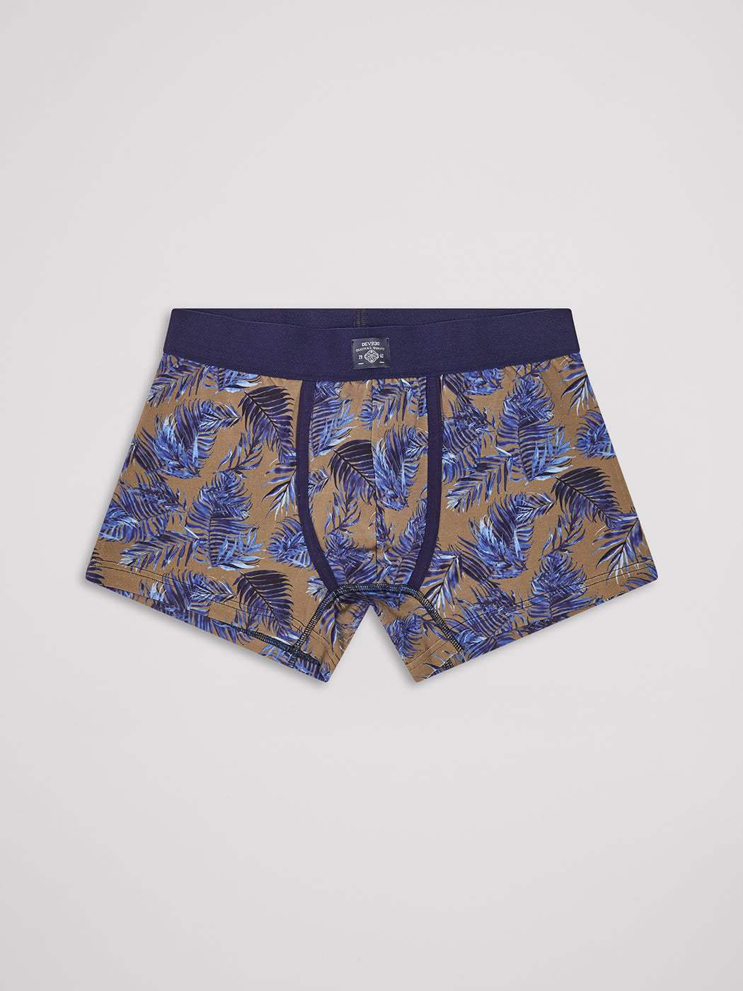 Boxer stretch en coton bio fantaisie - DEVRED 1902