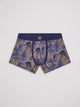 Boxer stretch en coton bio fantaisie - DEVRED 1902