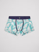 Boxer stretch en coton bio fantaisie - DEVRED 1902