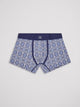 Boxer stretch en coton bio fantaisie - DEVRED 1902