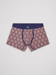 Boxer stretch en coton bio fantaisie - DEVRED 1902