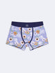 Boxer stretch en coton bio fleuri - DEVRED 1902