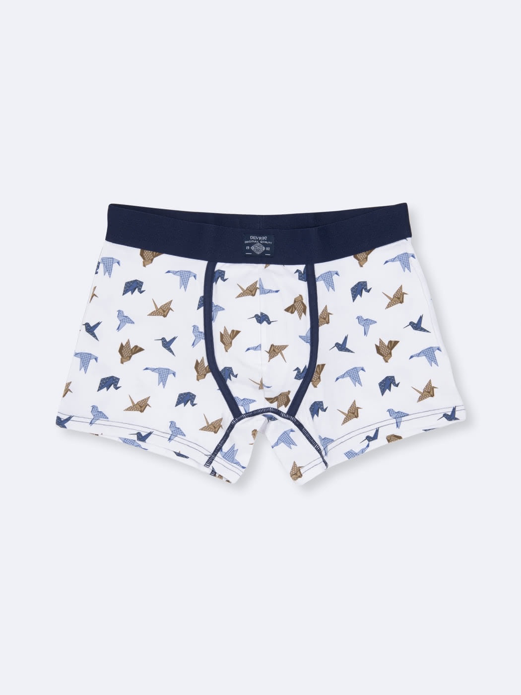 Boxer fantaisie en coton élasthanne - DEVRED 1902