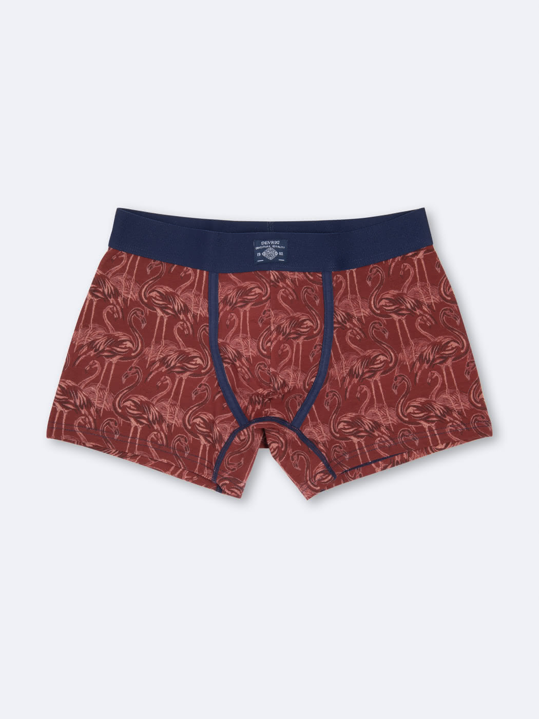 Boxer fantaisie en coton élasthanne - DEVRED 1902