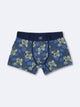Boxer fleuri en coton élasthanne - DEVRED 1902