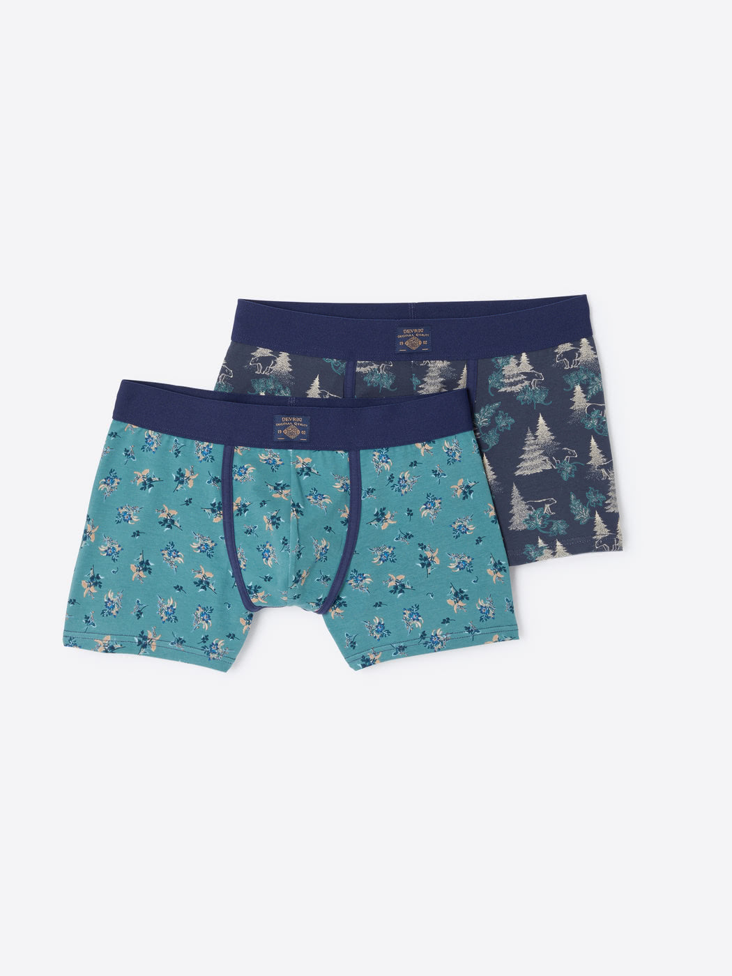 Coffret boxers en coton fantaisie - DEVRED 1902