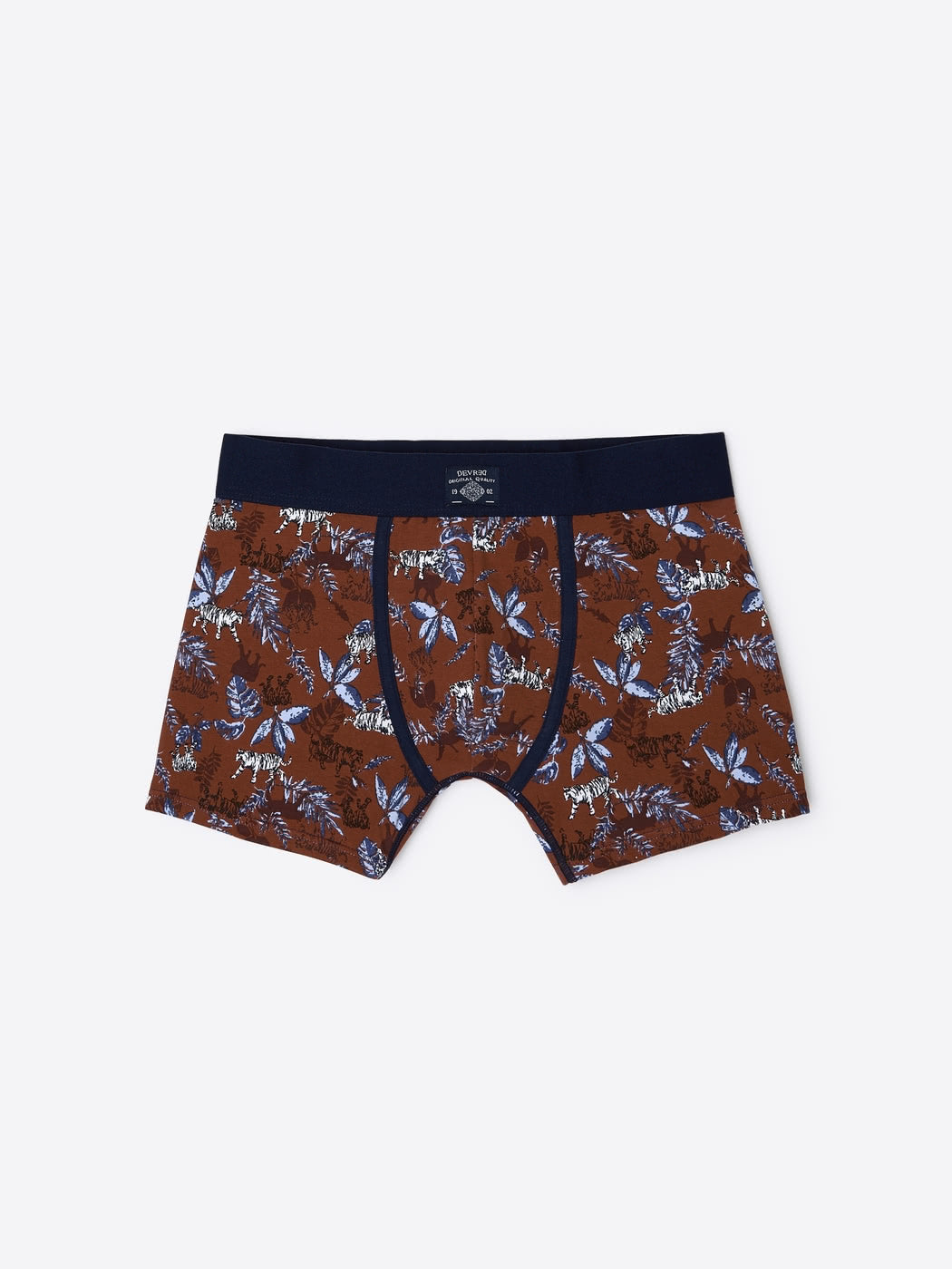 Boxer fantaisie en coton biologique - DEVRED 1902