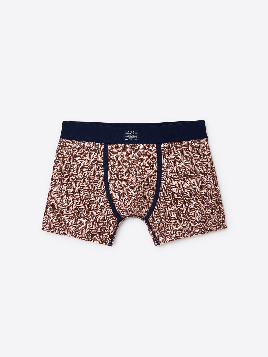 Boxer fantaisie en coton biologique - DEVRED 1902