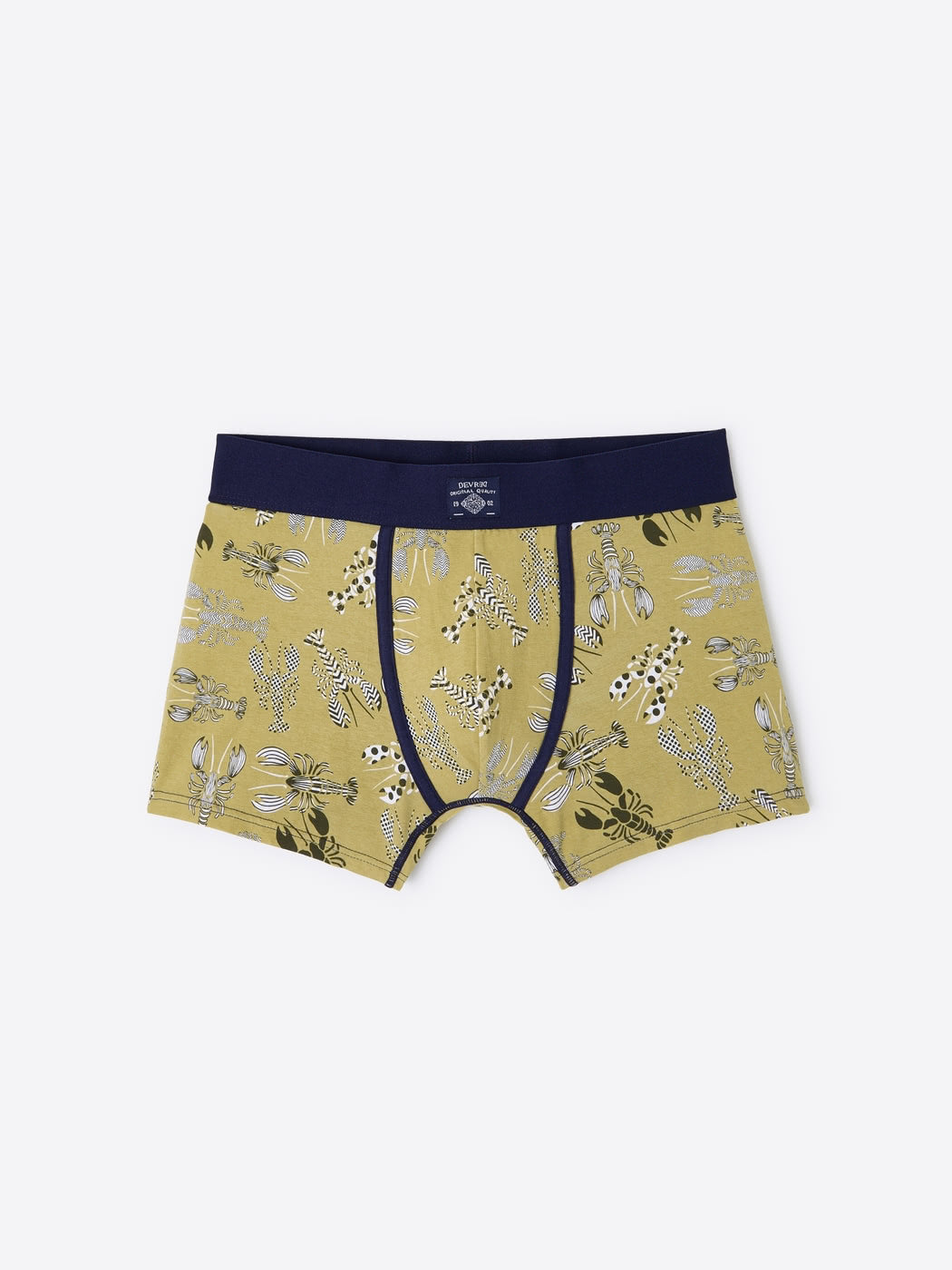 Boxer fantaisie en coton biologique - DEVRED 1902