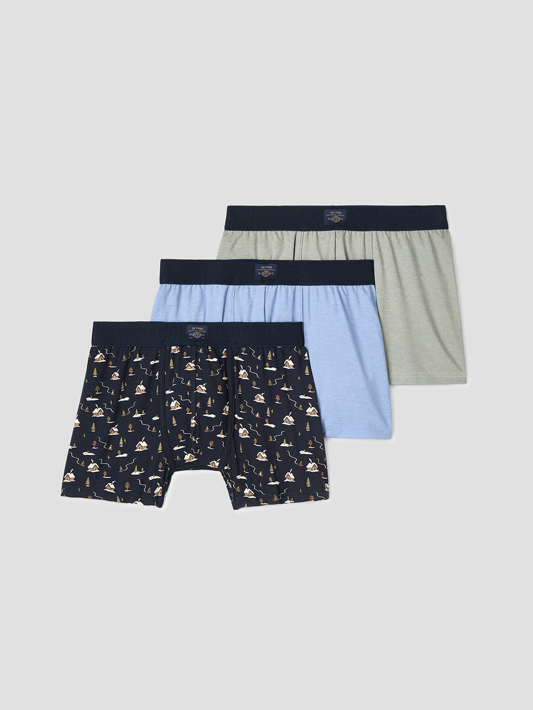 Coffret cadeau 3 boxers fantaisie - DEVRED 1902