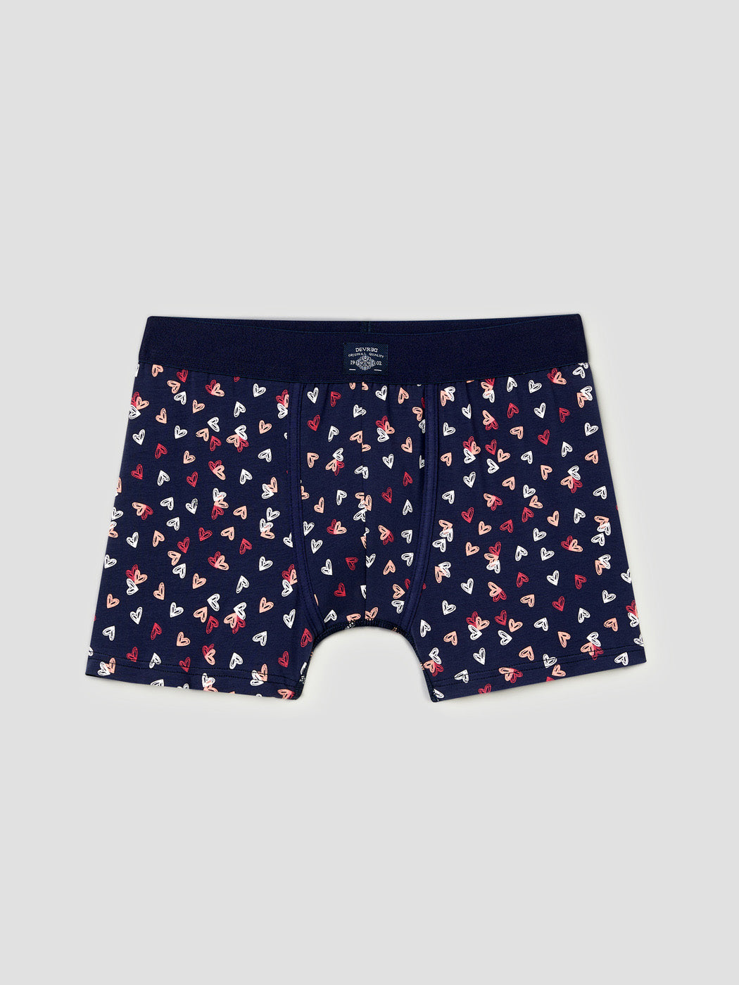 Boxer en coton élasthanne à motif - DEVRED 1902