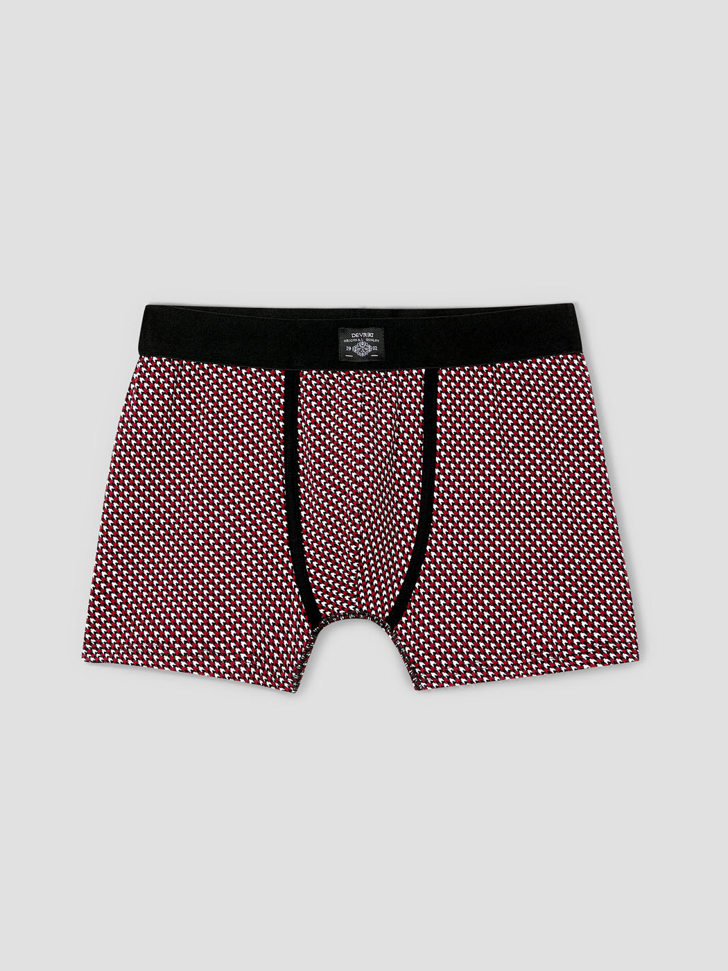 Boxer en coton élasthanne à motif - DEVRED 1902