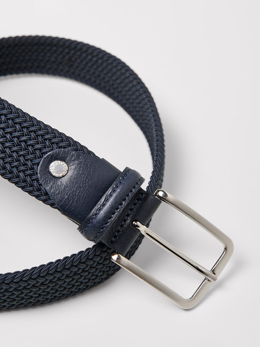 Ceinture bi-matière élastiquée tressée - DEVRED 1902