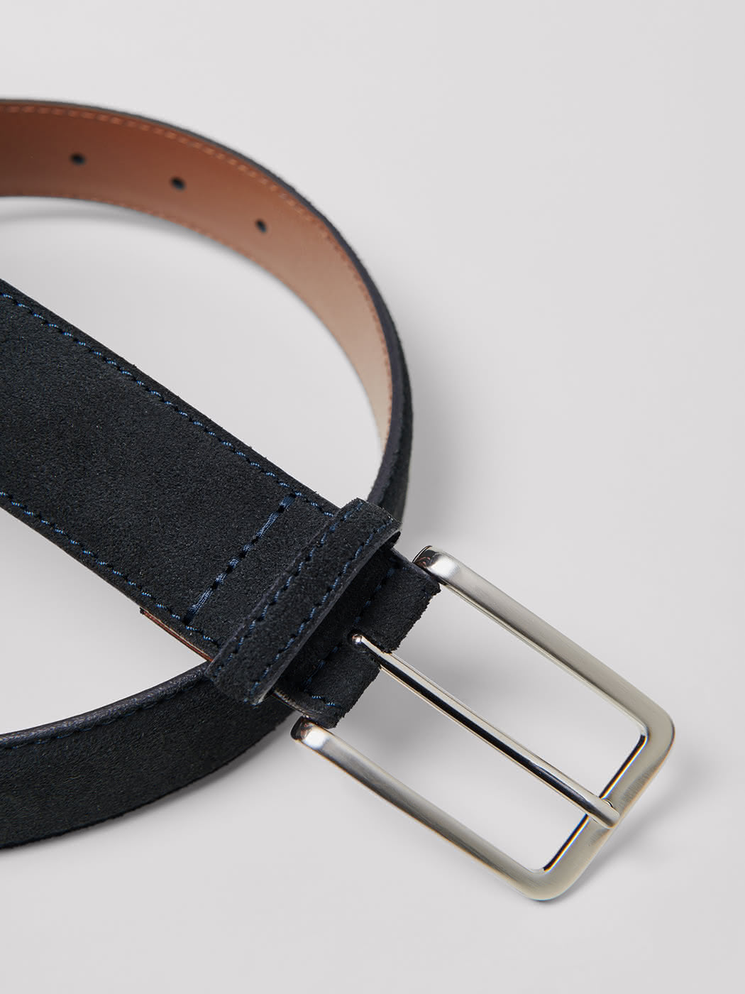 Ceinture en croûte de cuir suédé - DEVRED 1902