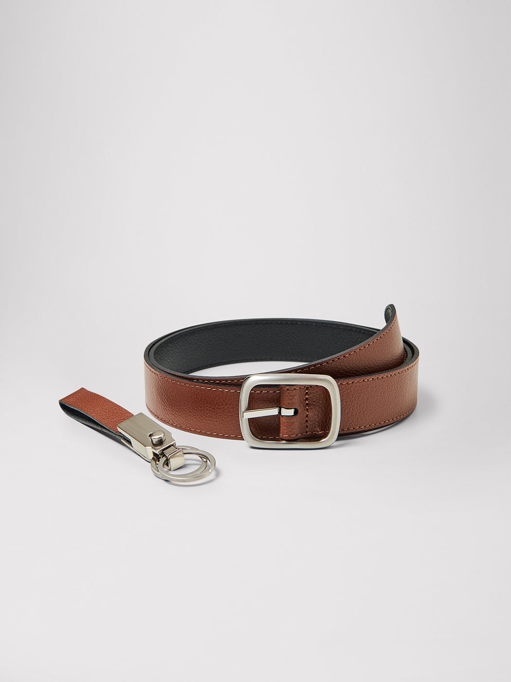 Coffret ceinture et porte-clé en cuir - DEVRED 1902