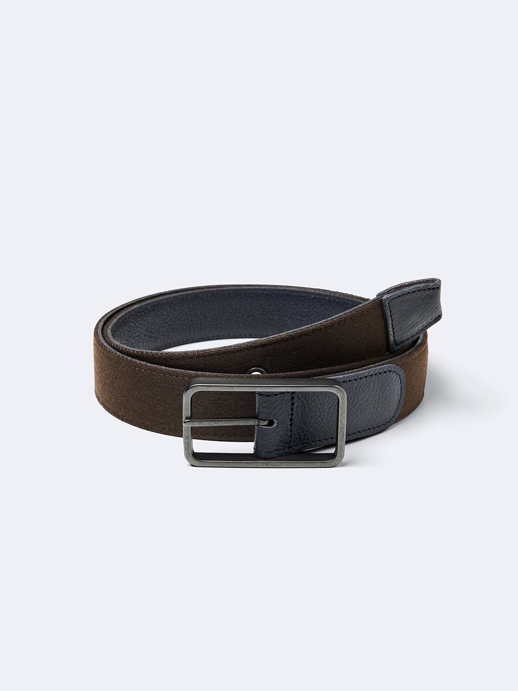 Ceinture en cuir lisse réversible - DEVRED 1902
