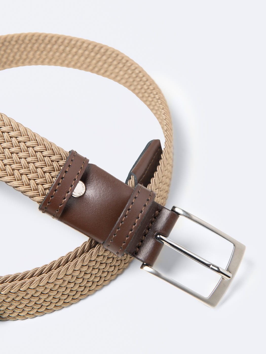 Ceinture bi-matière tressée - L''atelier - DEVRED 1902