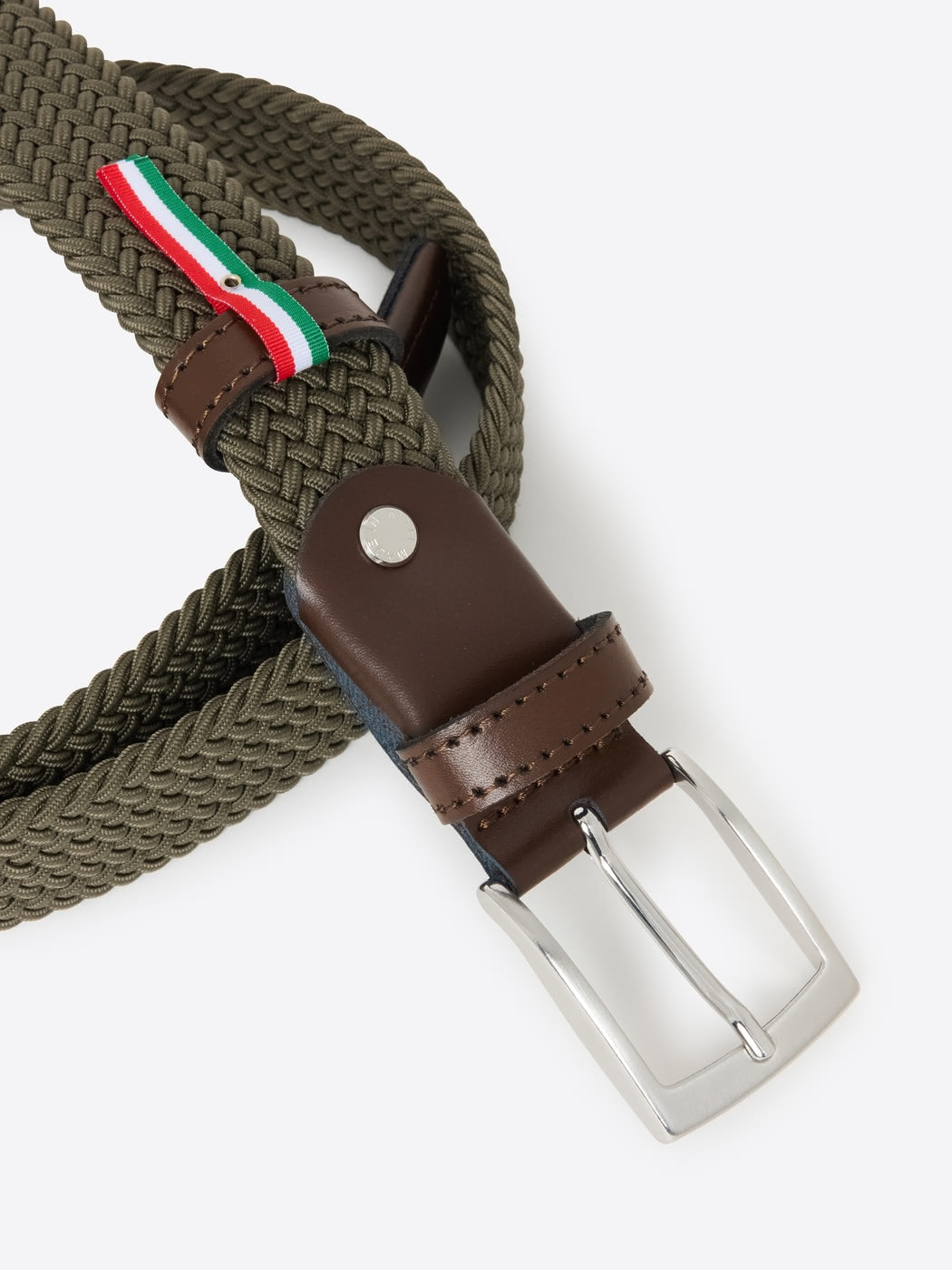 Ceinture tressée élastique bi-matière - DEVRED 1902